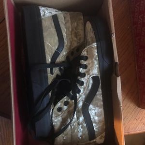 Velvet Vans High Tops